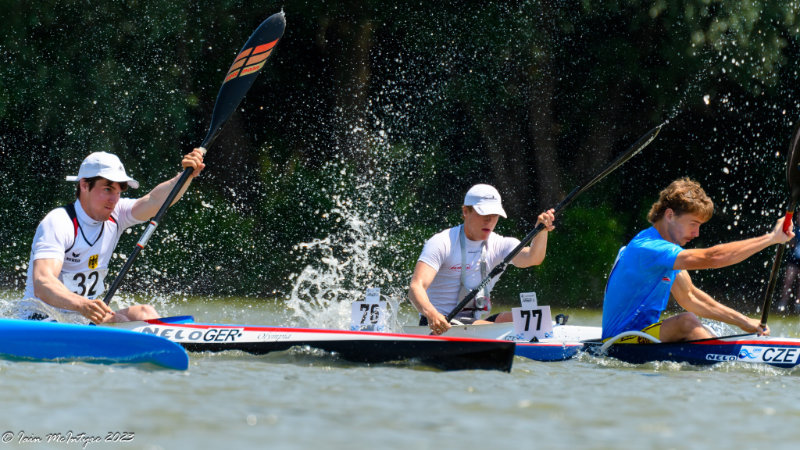Paddelfeld beim Weltcup in Bulgarien Bild: Iain McIntyre