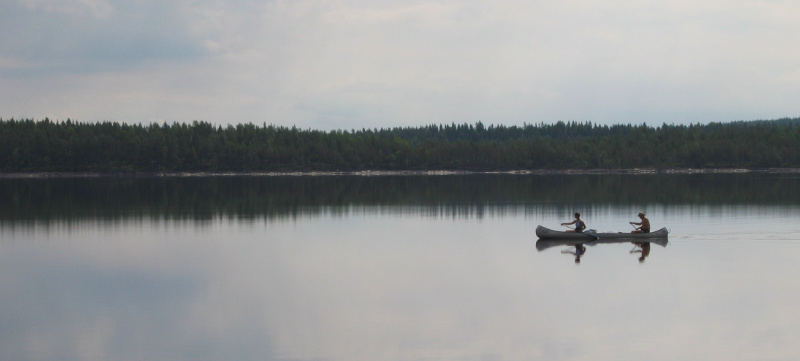 Tour im Canadier<br />
