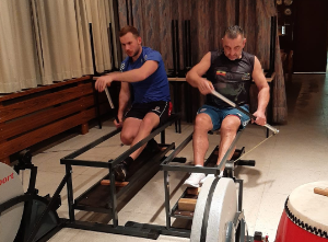 Paddel-Ergometer für Lucky Punch