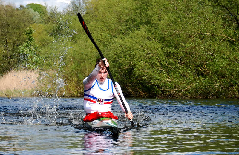 Wassertraining auf der Schwentine<br />

